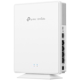 TP-Link EAP650-Desktop Omada AX3000 stolní AP DualBand Wi-Fi 6, 574Mbps 2.4 GHz + 2402 Mbps 5 GHz, 4x GLAN, PoE in+out