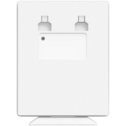 TP-Link EAP650-Desktop Omada AX3000 stolní AP DualBand Wi-Fi 6, 574Mbps 2.4 GHz + 2402 Mbps 5 GHz, 4x GLAN, PoE in+out