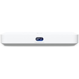 Ubiquiti UniFi Cloud Gateway Fiber - Router, Full UniFi OS, IDS/IPS, 5x 2.5GbE, 2x SFP+, Slot pro NVMe SSD, 1x PoE