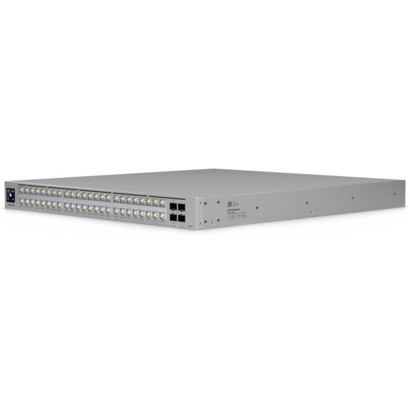 Ubiquiti UniFi Switch Enterprise Campus 48 PoE - 32x 10GbE, 16x 2.5GbE, 4x SFP28, 48x PoE+++ (PoE budget 2150W)