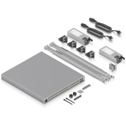Ubiquiti UniFi Switch Enterprise Campus 48 PoE - 32x 10GbE, 16x 2.5GbE, 4x SFP28, 48x PoE+++ (PoE budget 2150W)