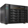 Asustor Lockerstor 10 Gen3 AS6810T 10x 2.5"/3.5" SATA III/ 16GB RAM/ Dwa porty 10GbE/ Dwa porty 5GbE/ 4x M.2 SSD
