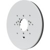 Ubiquiti UniFi Gang Box Mounting Plate - Inštalačná doska na stenu pre kamery UniFi Pro, Bullet, Dome, Turret, PTZ, biela
