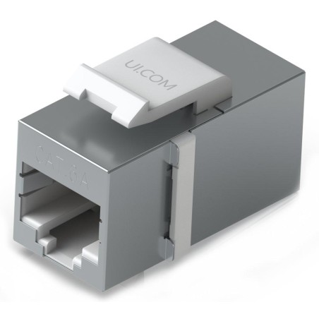 Ubiquiti Cat6A Keystone Coupler, 12-Pack - Keystone spojka Cat6A, sada 12ks