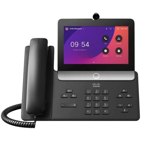 Cisco Video Phone 8875 - IP video telefon, digitální fotoaparát, rozhraní Bluetooth s identifikací volajícího