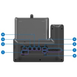 Cisco Video Phone 8875 - IP video telefon, digitální fotoaparát, rozhraní Bluetooth s identifikací volajícího