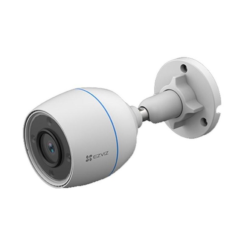 EZVIZ IP kamera H3C 2MP/ bullet/ Wi-Fi/ 2Mpix/ krytí IP67/ objektiv 4mm/ H.265/ IR přísvit až 30m/ bílá