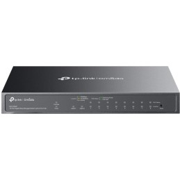 TP-Link ES210GMP, Omada 10-Port Gigabit Easy Managed Switch, 1x GLAN, 1x SFP, 8x GLAN PoE+, 123W PoE budget