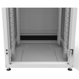 Solarix rozvaděč LC-50 42U, 600x800 RAL 7035, skleněné dveře