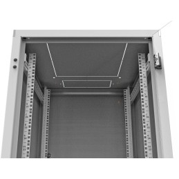 Solarix rozvaděč LC-50 42U, 600x800 RAL 7035, skleněné dveře