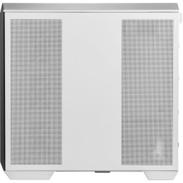 POUŽITÉ - MSI skříň MAG PANO M100R PZ White/ bez zdroje/ levé a přední sklo/ 4x 120 mm A-RGB fan/ 1x USB-C/ 1x USB3.2/ ...