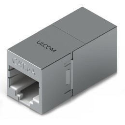 Ubiquiti RJ45 Inline Coupler Indoor, 10-Pack - Keystone spojka Cat6A, sada 10ks