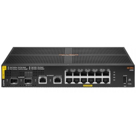 HPE Networking CX 6100 12G CL4 PoE 2G/2SFP+ 139W
