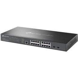 TP-Link SG3218XP-M2 Omada Switch 16x 2,5GLAN (8x Non-PoE + 8x PoE+), 2x 10G SFP+, PoE budget 240W, 1U 19"
