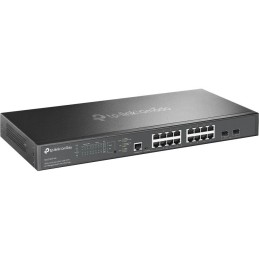 TP-Link SG3218XP-M2 Omada Switch 16x 2,5GLAN (8x Non-PoE + 8x PoE+), 2x 10G SFP+, PoE budget 240W, 1U 19"