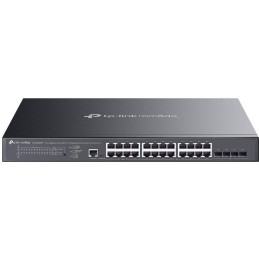 TP-Link SG3428XMPP, Omada 24-Port Gigabit Smart PoE Switch, 16x PoE+, 8x PoE++, 4x 10GB SFP+, 500W PoE budget
