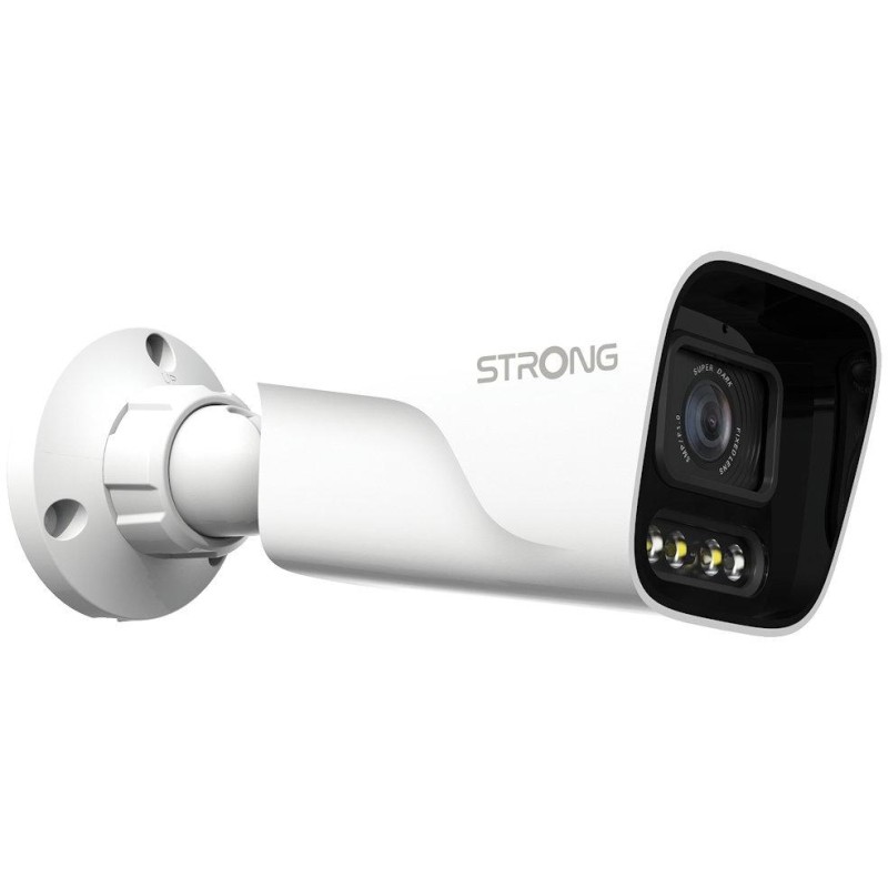 STRONG IP kamera BUL05SD0-P/ Bullet/ PoE/ LAN/ 5Mpix/ objektiv 4mm/ IP67/ duální vidění/ Super Dark/ ONVIF/ bílá