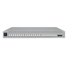 Ubiquiti UniFi Switch Pro XG 24 PoE - 16x 10GbE, 8x 2.5GbE, 2x SFP28, Etherlighting, 24x PoE+++ (PoE budget 720W)