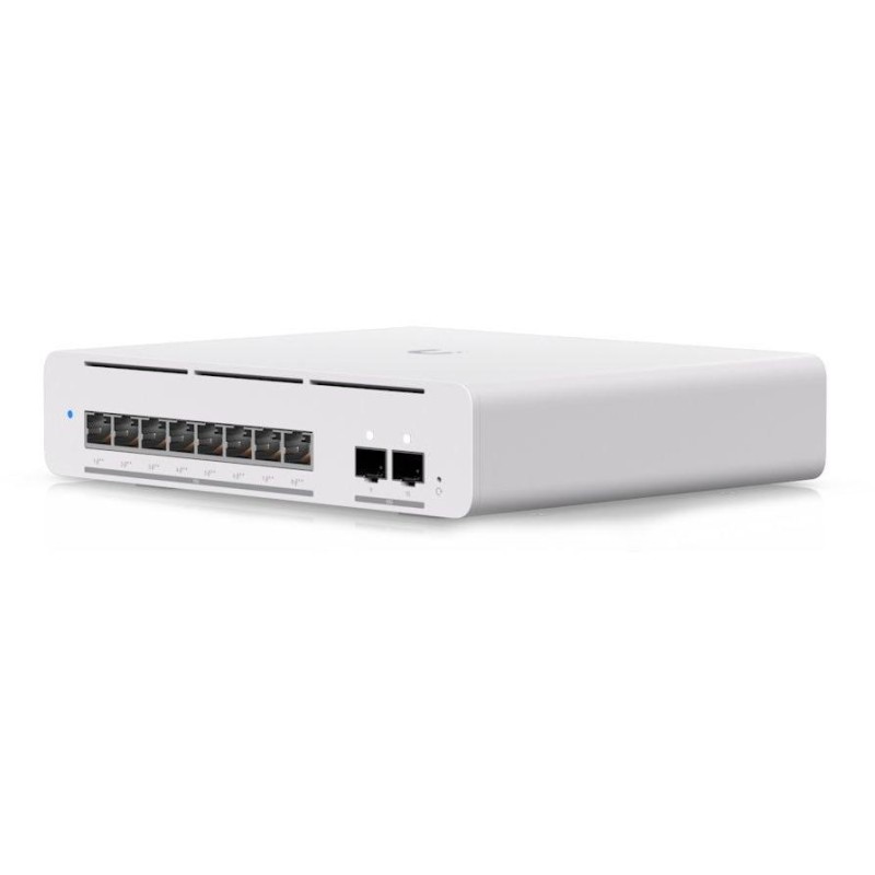 Ubiquiti UniFi Switch Pro XG 8 PoE - 8x 10GbE, 2x SFP+, Etherlighting, 8x PoE++ (PoE budget 155W)