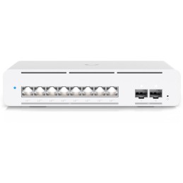 Ubiquiti UniFi Switch Pro XG 8 PoE - 8x 10GbE, 2x SFP+, Etherlighting, 8x PoE++ (PoE budget 155W)