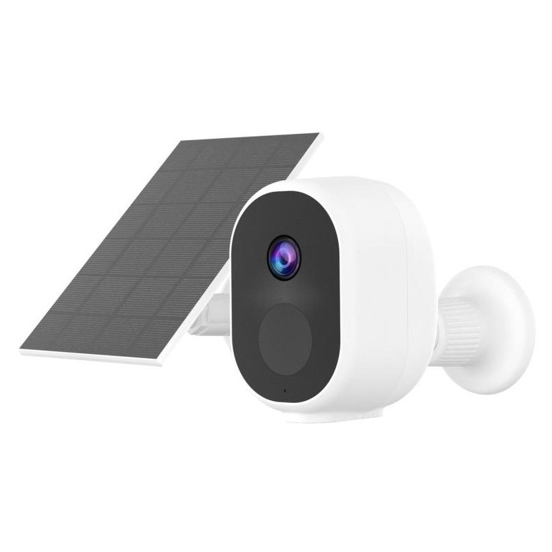 IMMAX NEO LITE SMART Security venkovní solární kamera BARREL, Wi-Fi 2,4GHz, 4MP, PIR, TUYA