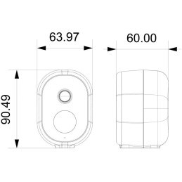 IMMAX NEO LITE SMART Security venkovní solární kamera BARREL, Wi-Fi 2,4GHz, 4MP, PIR, TUYA