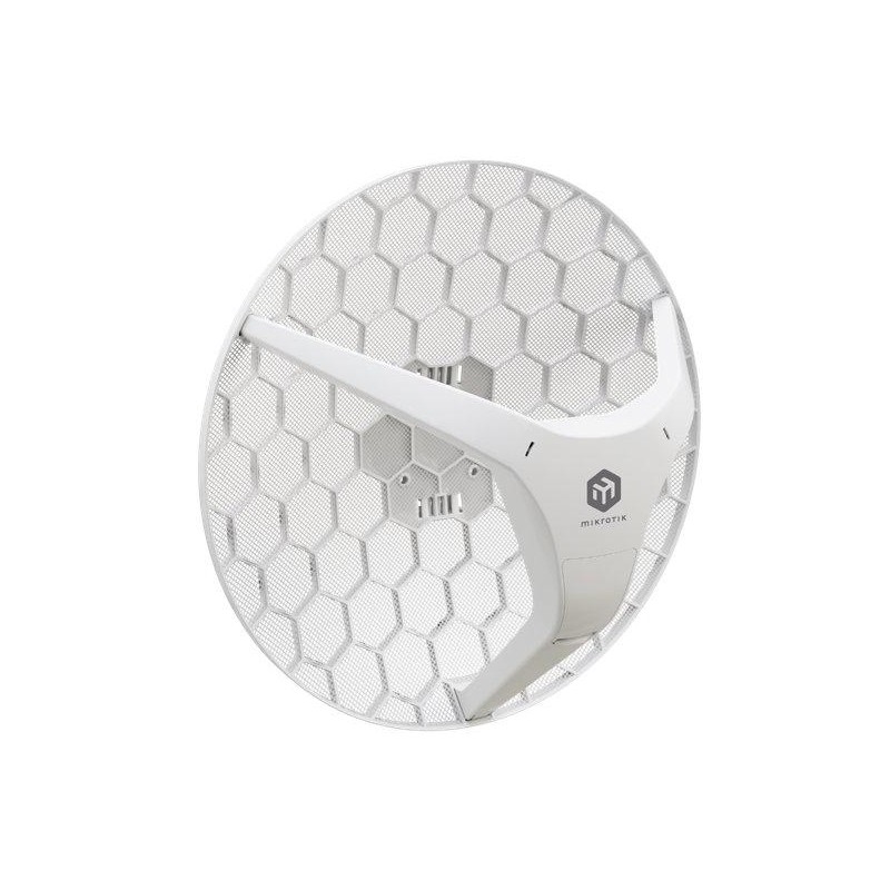 MikroTik LHG 5 ax, outdoor klient, anténa 24,5 dBi, 7°, GbE, 802.11a/n/ac/ax, L3 (5GHz)
