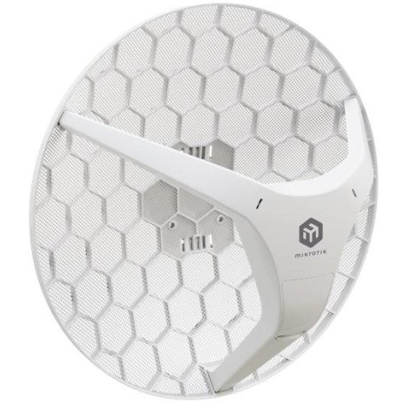 MikroTik LHG 5 ax, outdoor klient, anténa 24,5 dBi, 7°, GbE, 802.11a/n/ac/ax, L3 (5GHz)