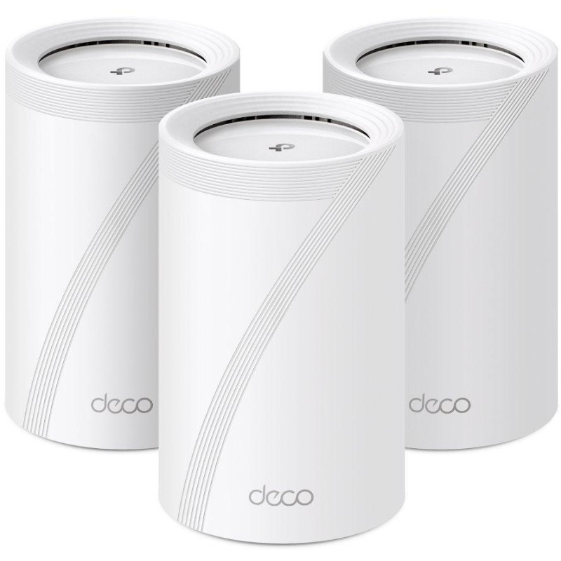 TP-Link Deco BE65(3-pack) Mesh systém BE9300, WiFi 7, 4x 2.5GLAN, USB, 2,4/5/6GHz
