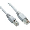 Solarix Patch Cable UTP c6 2m szary z ekranowaniem