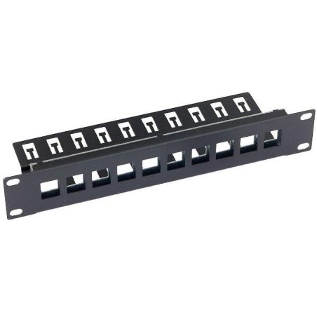 Triton 10' modulární patch panel 1U  pro max. 10ks keystone,otvor 14,8x17,5mm