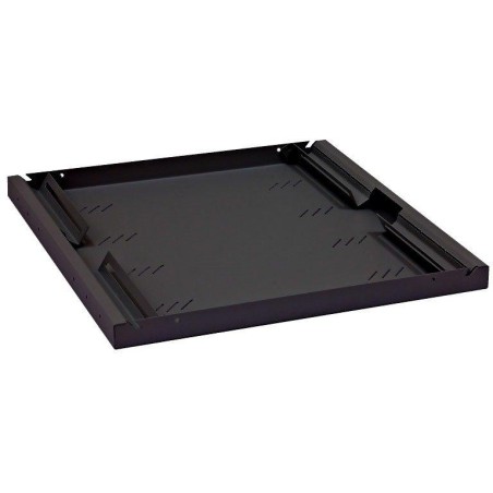 Triton Polička s perforací 1U/250mm,černá