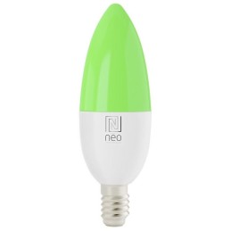 IMMAX NEO SMART žárovka LED E14 6W RGB+CCT barevná a bílá, stmívatelná, Wi-Fi, TUYA