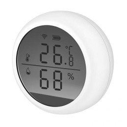 UMAX chytrý senzor teploty a vlhkosti U-Smart Temperature and Humidity Sensor/ Wi-Fi/ Android/ iOS/ CZ app/ bílý