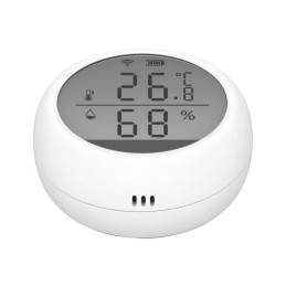 UMAX chytrý senzor teploty a vlhkosti U-Smart Temperature and Humidity Sensor/ Wi-Fi/ Android/ iOS/ CZ app/ bílý