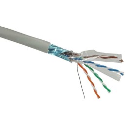 Solarix Kabel FTP drát c6 500m PVC