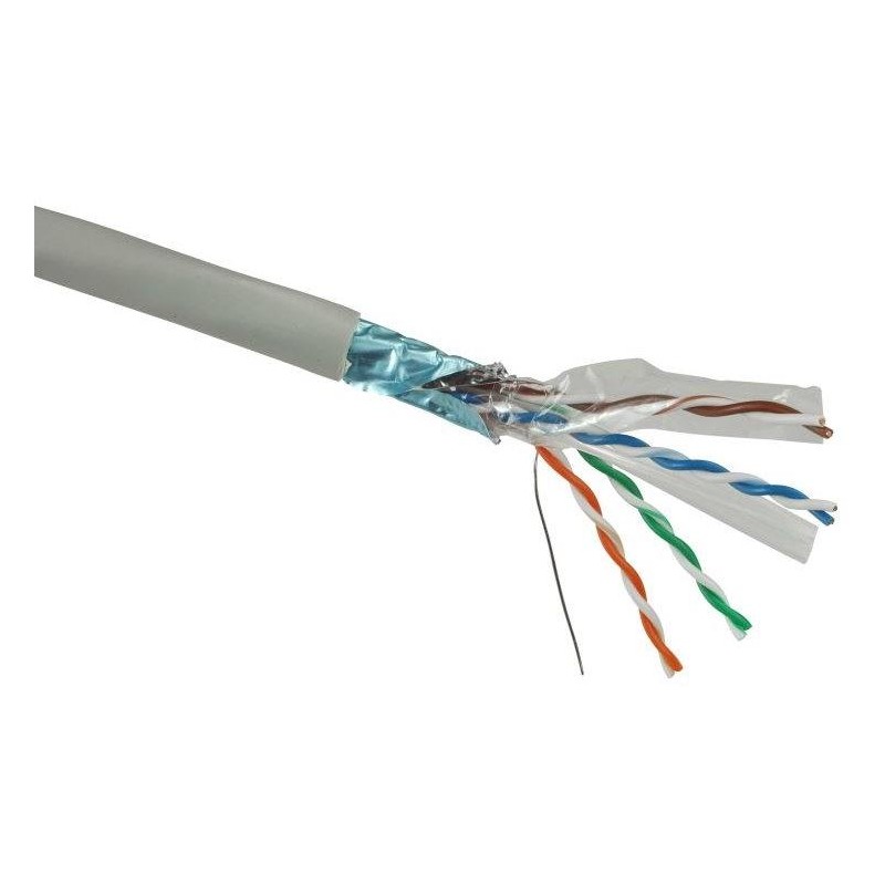 Solarix Kabel FTP drát c6 500m PVC