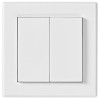 NEDIS RF smart wall switch/ range 30 m/ double/ white