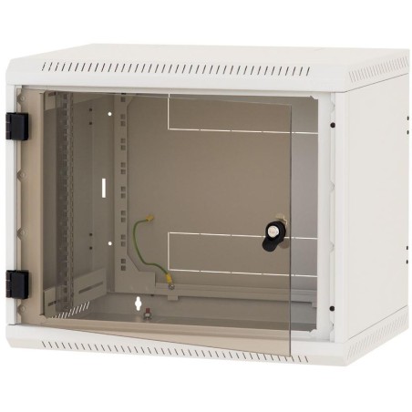 Triton 19" rozvaděč jednodílný 18U/400mm, celoskleněné dveře