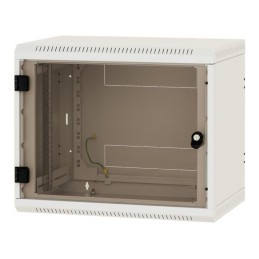 Triton 19" rozvaděč jednodílný 12U/500mm, celoskleněné dveře