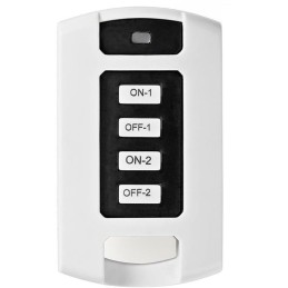 NEDIS RF chytrý dálkový ovladač/ 2 kanály/ bílý