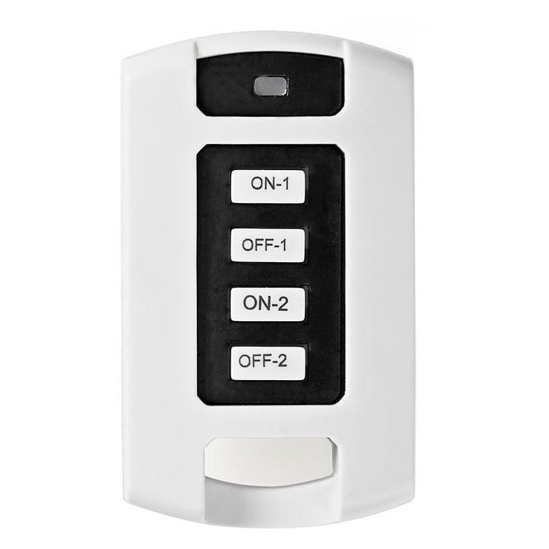 NEDIS RF chytrý dálkový ovladač/ 2 kanály/ bílý