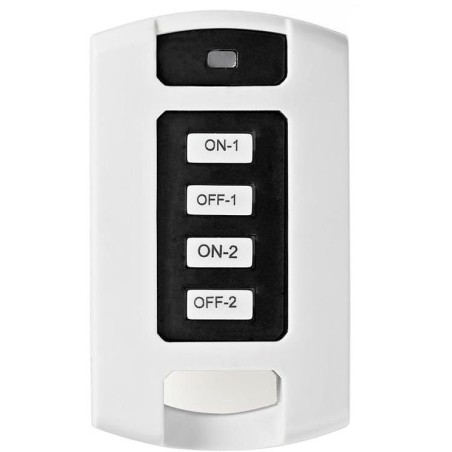 NEDIS RF chytrý dálkový ovladač/ 2 kanály/ bílý