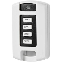 NEDIS RF chytrý dálkový ovladač/ 2 kanály/ bílý