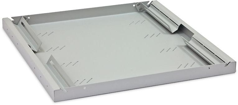 Triton Polička s perforáciou 1U/750mm,sivá
