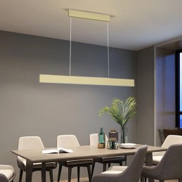 IMMAX NEO LISTON SMART závěsné svítidlo 118cm 18W zlaté Zigbee 3.0, TUYA