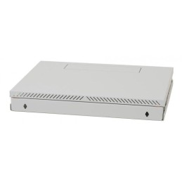 Triton 19" rozvaděč jednodílný 6U/400mm, DeltaX plech dveře