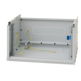 Triton 19" rozvaděč jednodílný 6U/400mm, DeltaX plech dveře