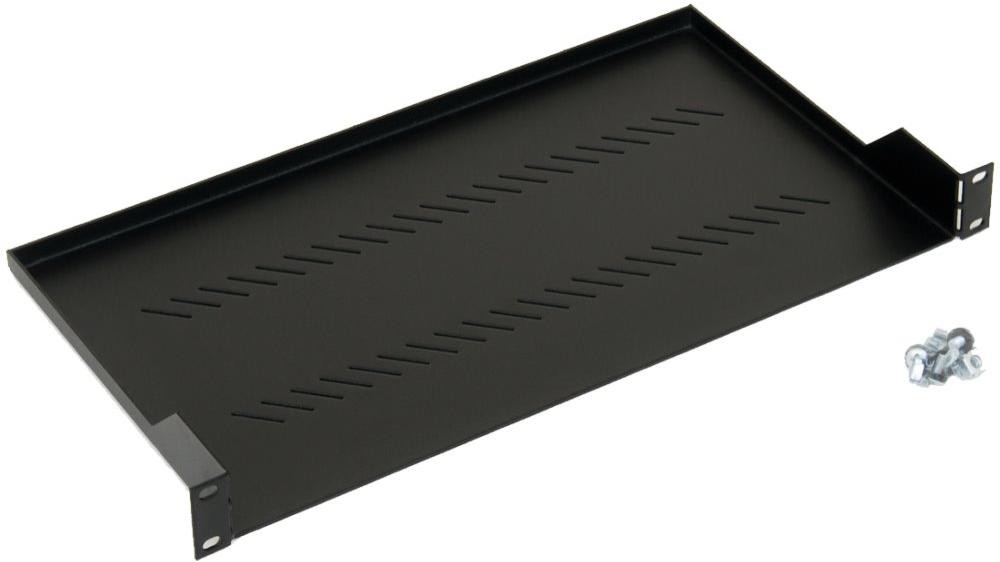 Triton Polička s perforáciou 1U/250mm, max. nosnosť 20kg