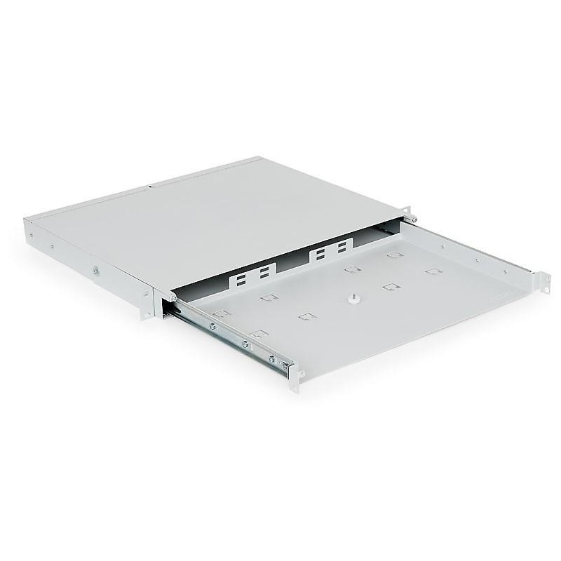 Triton 19" výsuvná optická vývazovací vana 1U bez čelního panelu